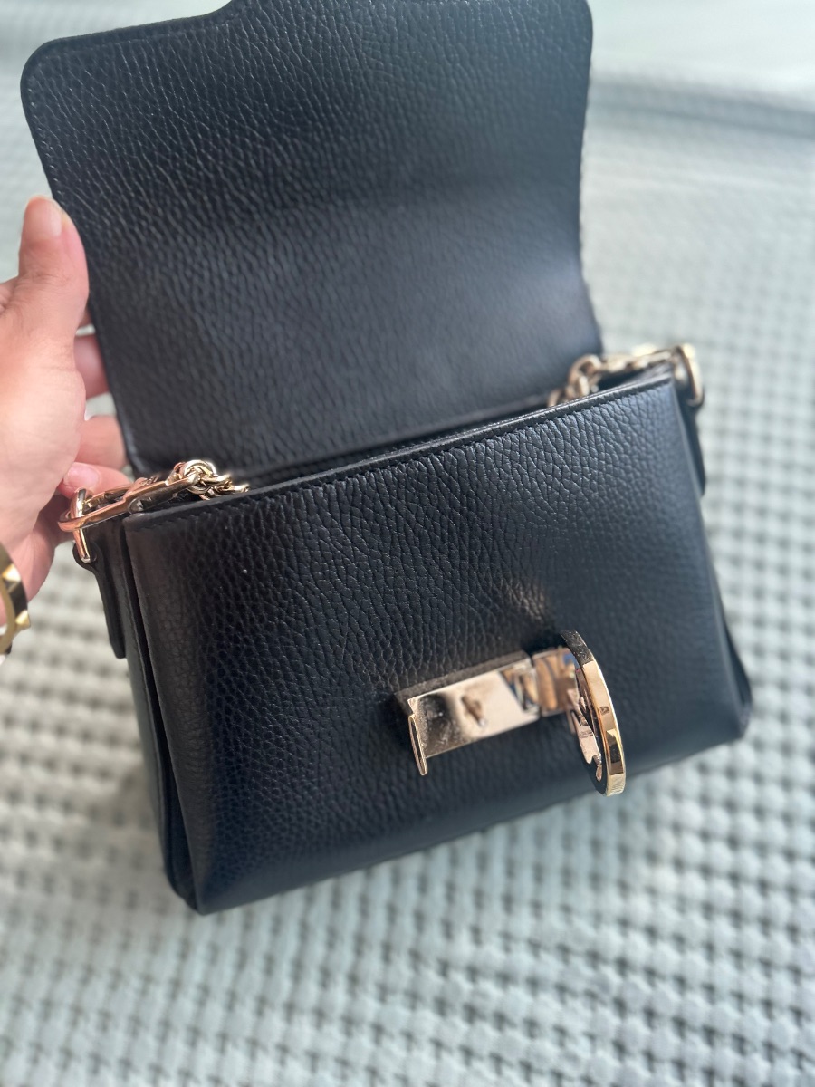 Gucci Black Leather Handbag photo 3