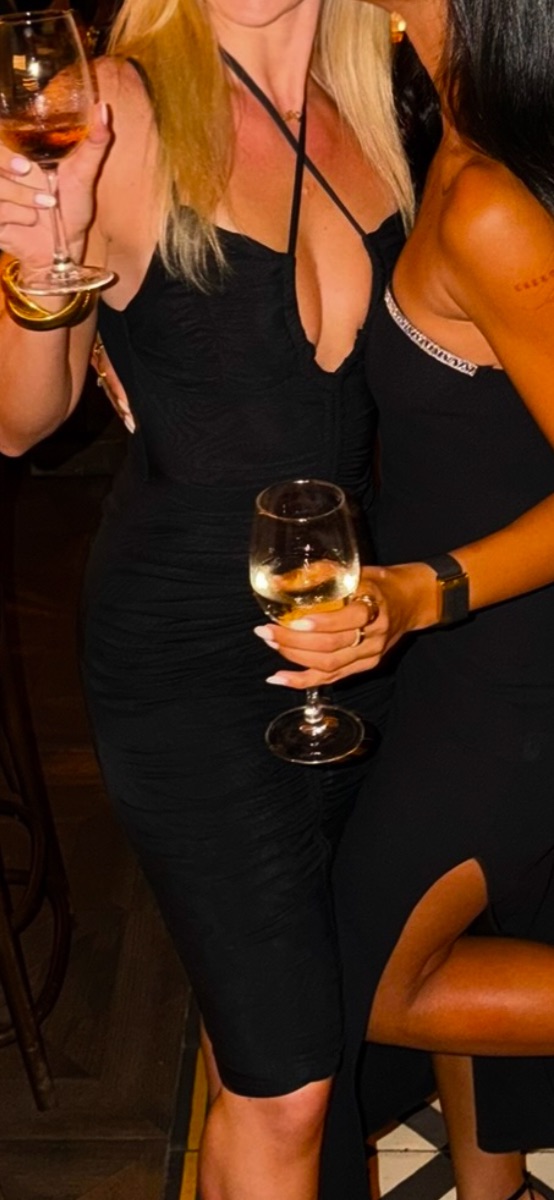 Club L London Black Midi Dress photo 2
