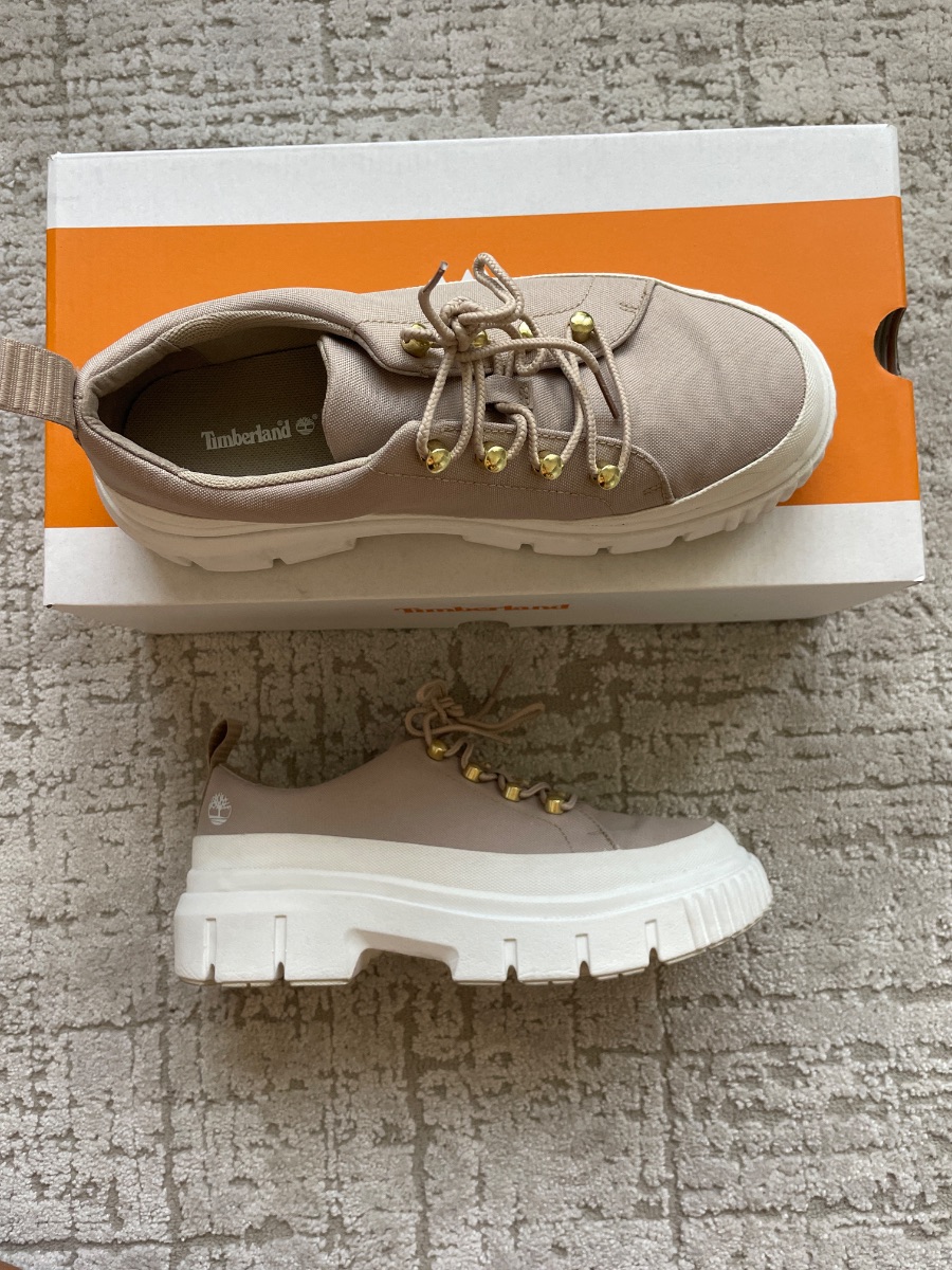 Timberland grey field Oxford trainers