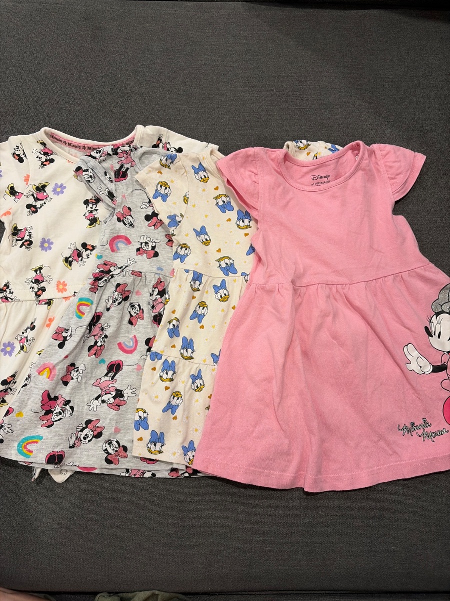 Primark Disney Girls 4 Pack Summer Outfits