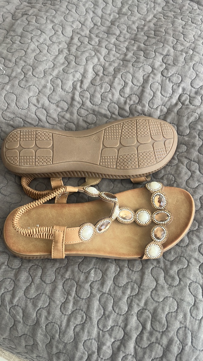 New Leather Sandals size 38