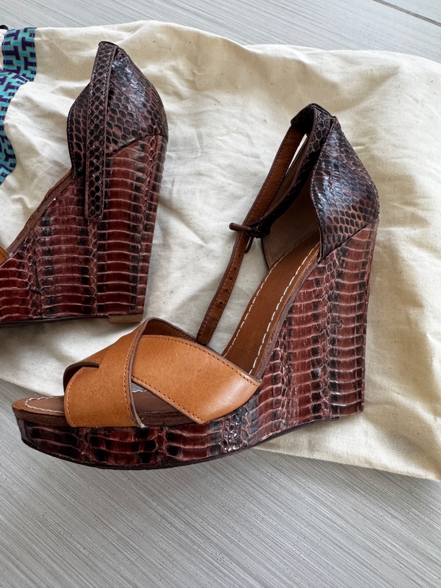 Tory Burch wedge sandals photo 2