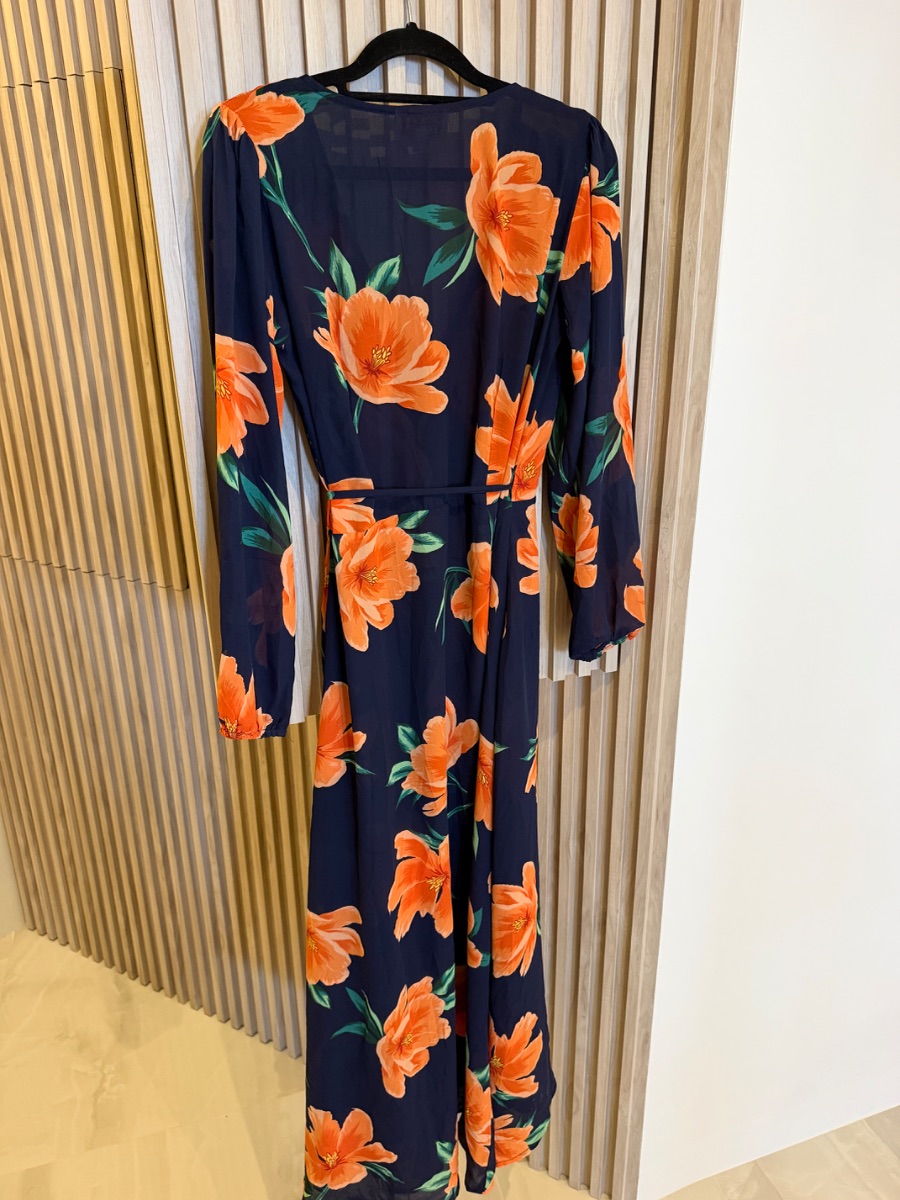 Dancing Leopard floral wrap dress photo 2