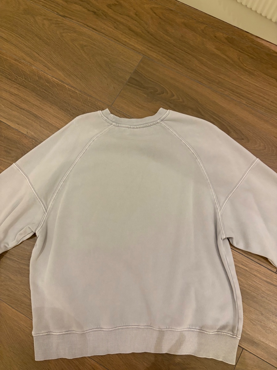 Pull&Bear light grey jumper photo 2