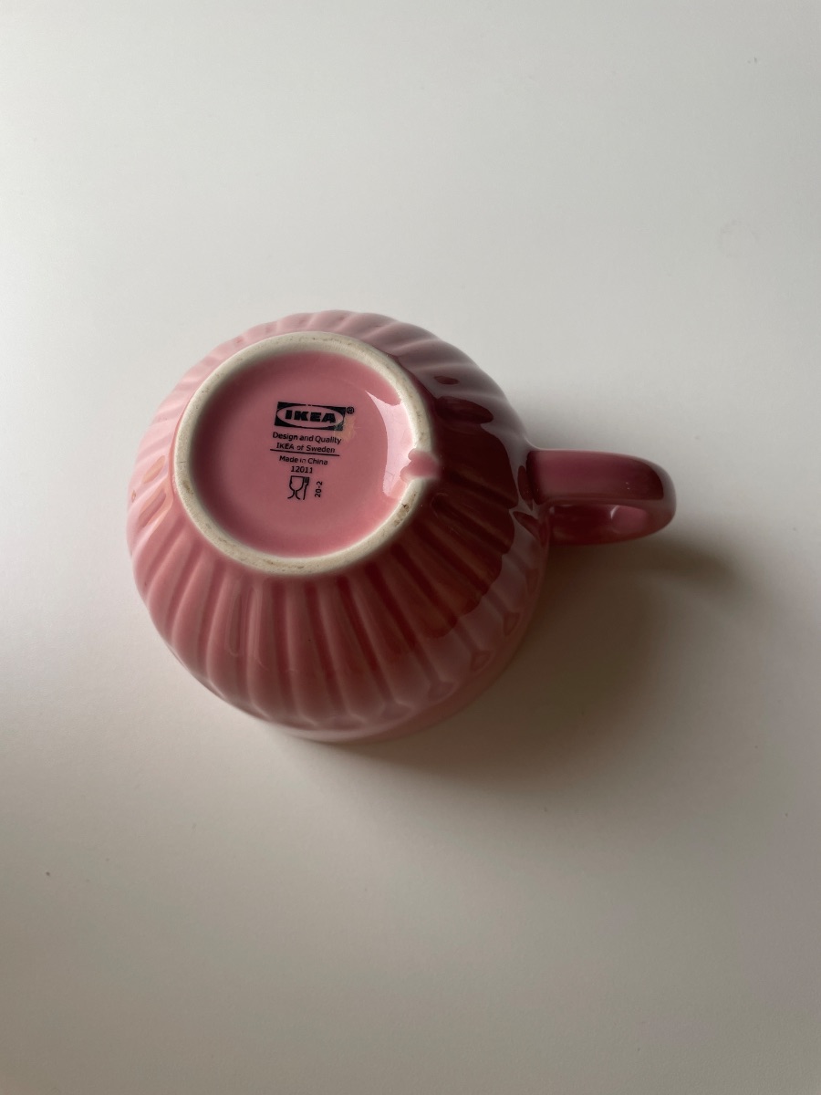 IKEA Big pink mug photo 3