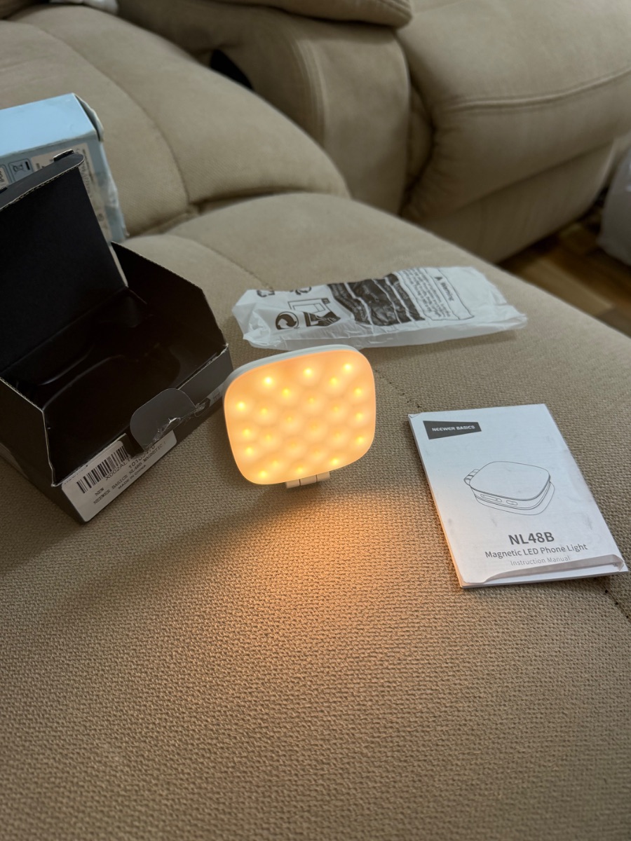 Selfie light for phones and camera photo 2