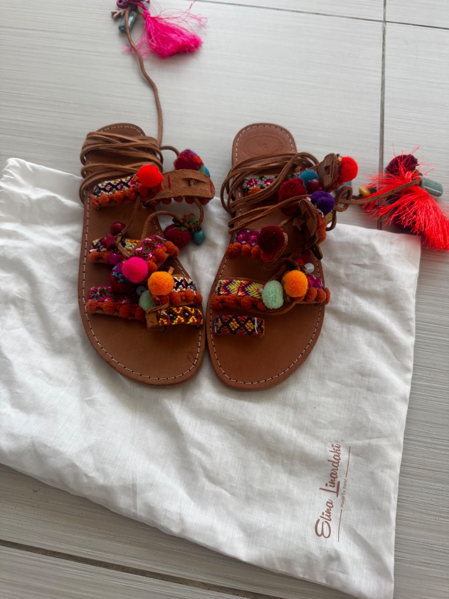Elina Linardaki sandals size 38 photo 2