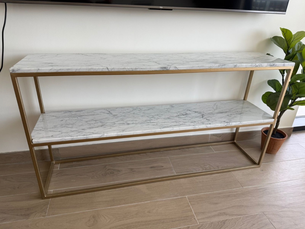 Custom Made Marble TV Unit / Console / Sideboard photo 2