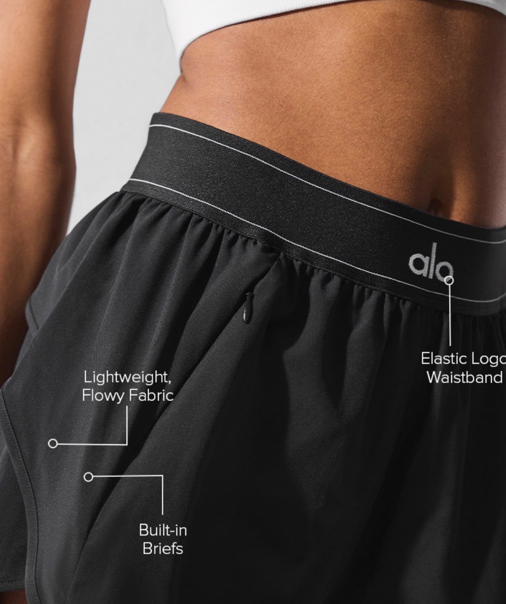 Alo Yoga Match Point Shorts – Size S – New with Tags photo 2