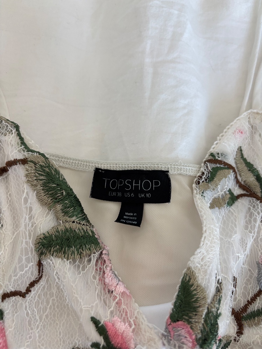Topshop Floral bodysuit photo 3
