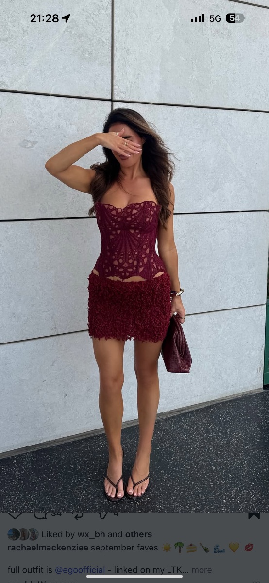 Pretty Little Thing Corset and skirt