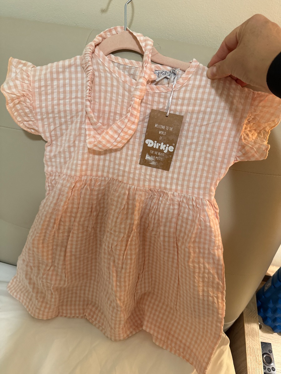 Dirkje Dorkje dress in pink