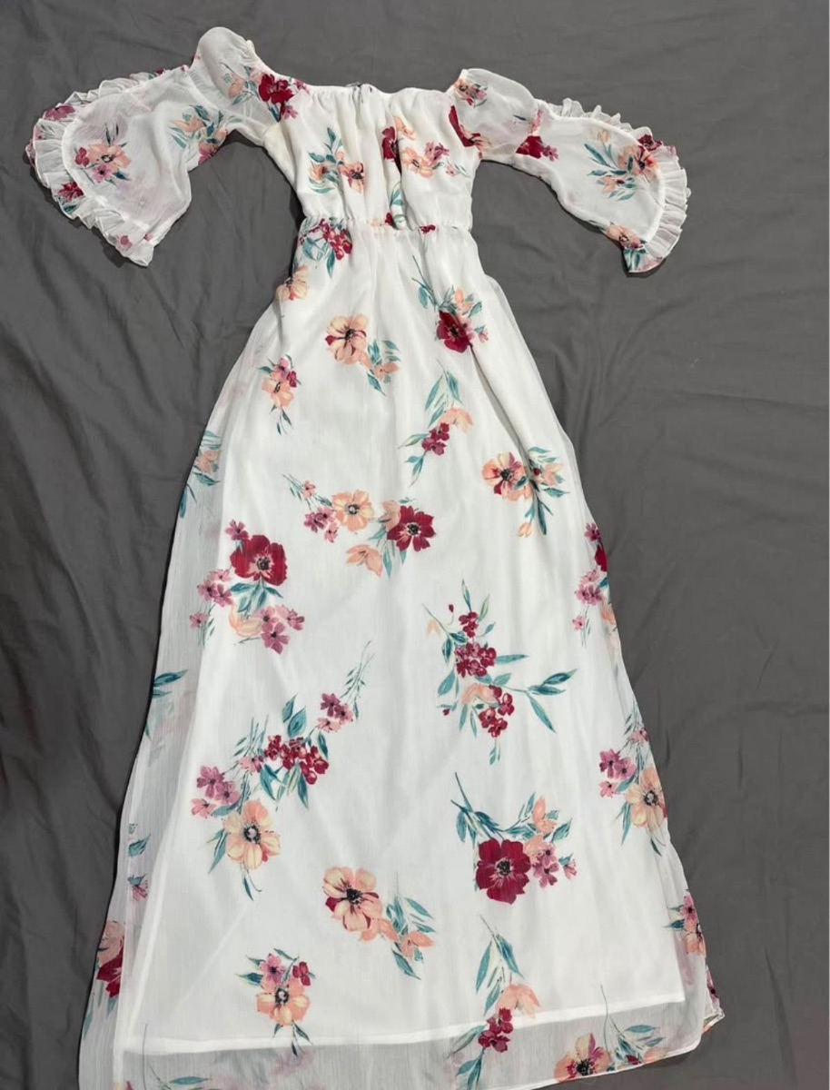 Breshka Long Floral Dress