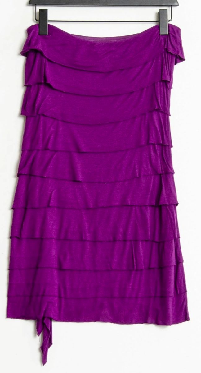 GUESS Purple cocktail mini dress photo 3