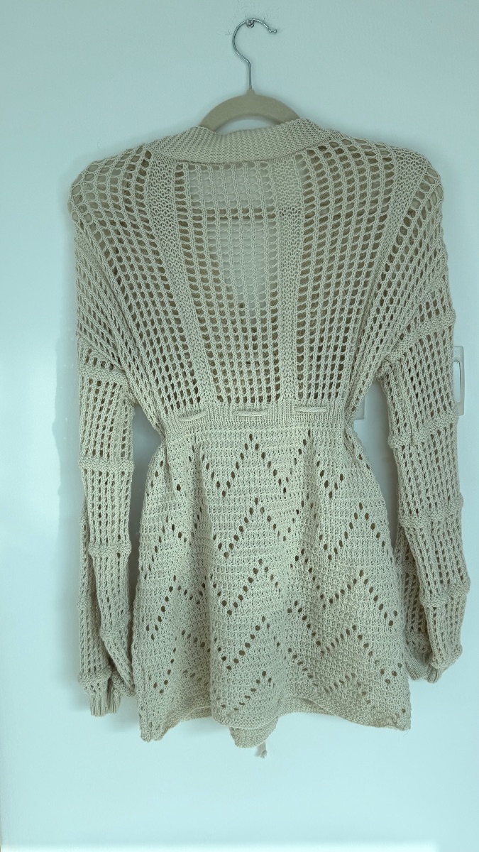 Temu Beach crochet dress photo 2