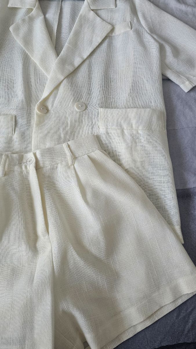 Cotton shorts set photo 2