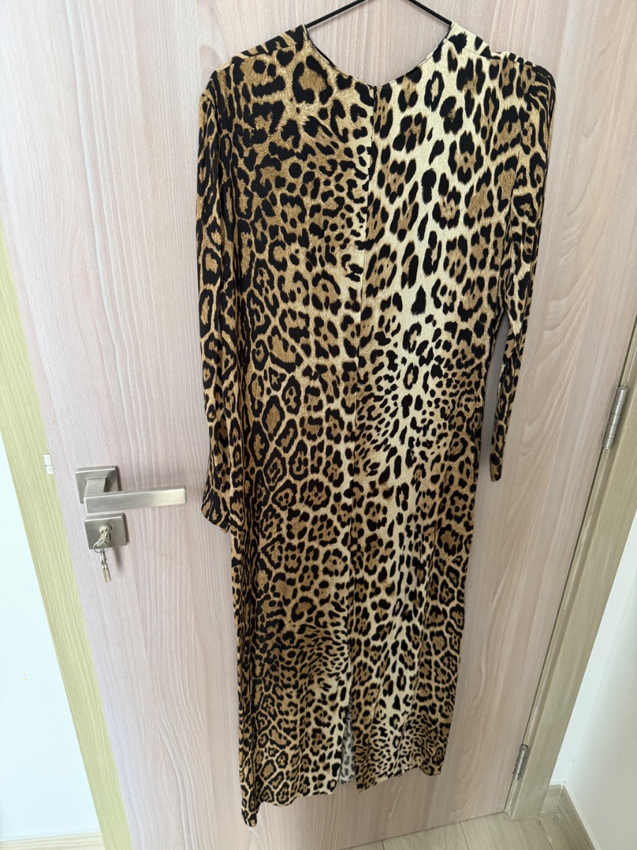 Zara Leopard Long Dress photo 3