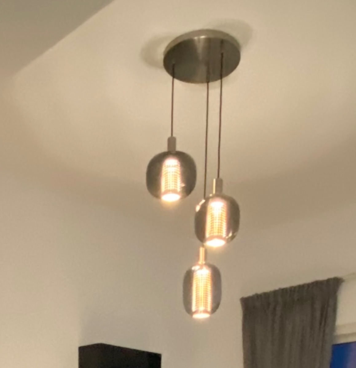 Black Pendent lamp photo 3