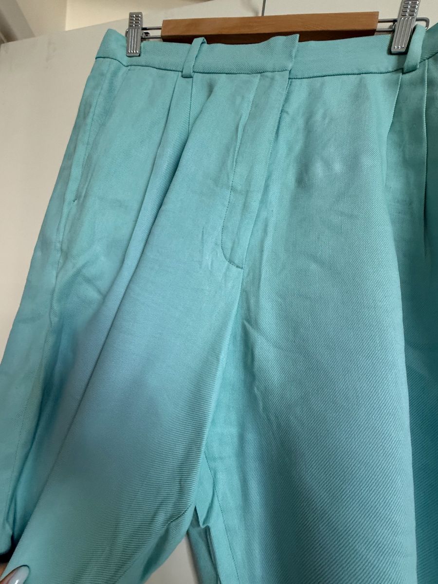 H&M Studio Oversized Mint Shorts EUR42/UK14