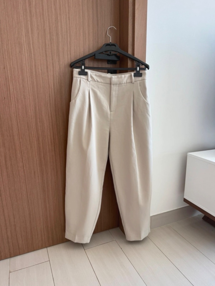 Beige Zara Trousers