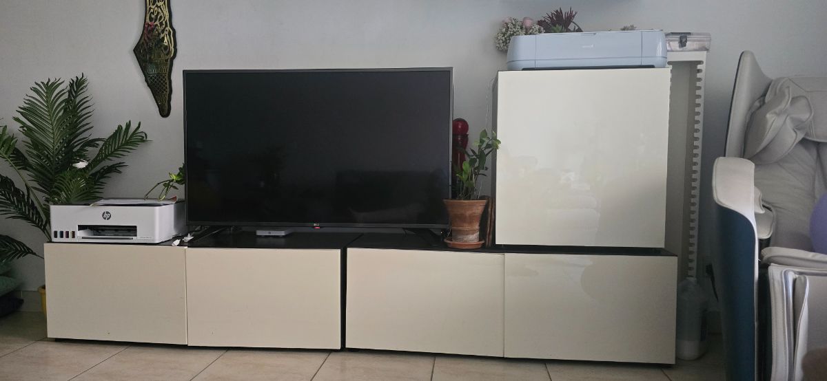 Ikea besta cabinets