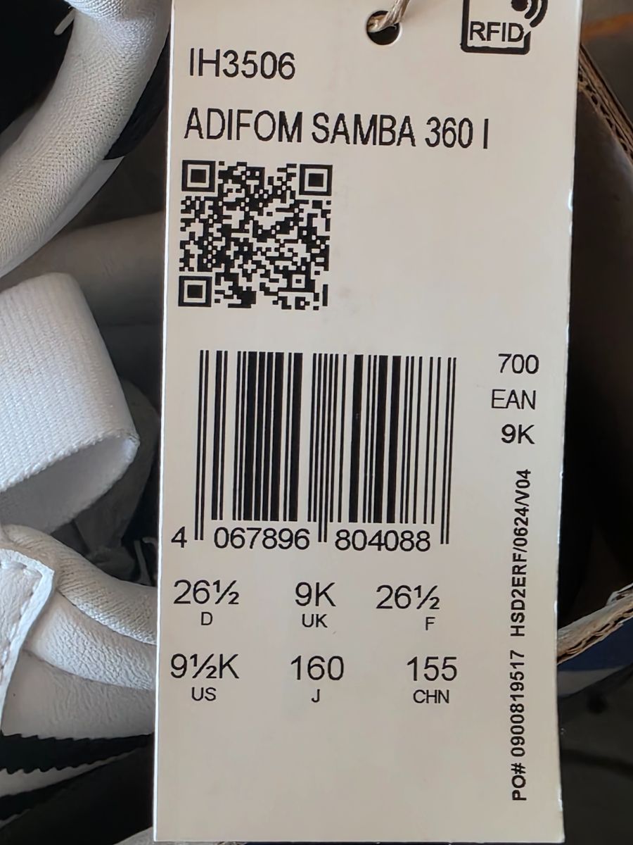 Adidas adifom samba 360 shoes kids photo 3