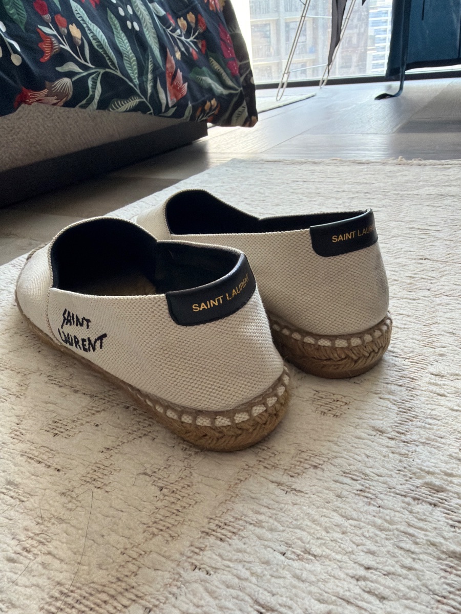 Saint Laurent I’m very comfortable summer sneakers photo 2