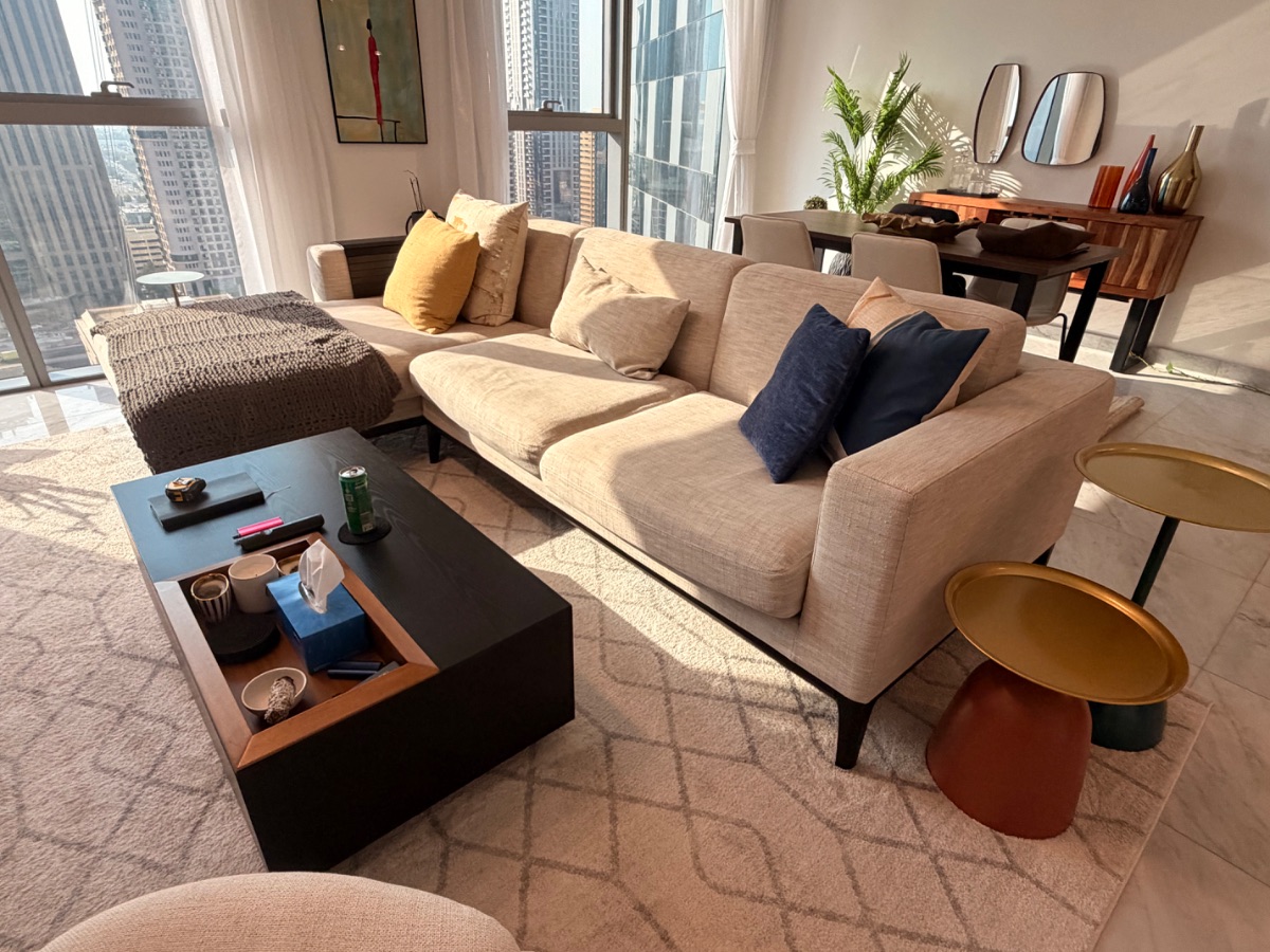 Indigo Living L-shaped sofa photo 2