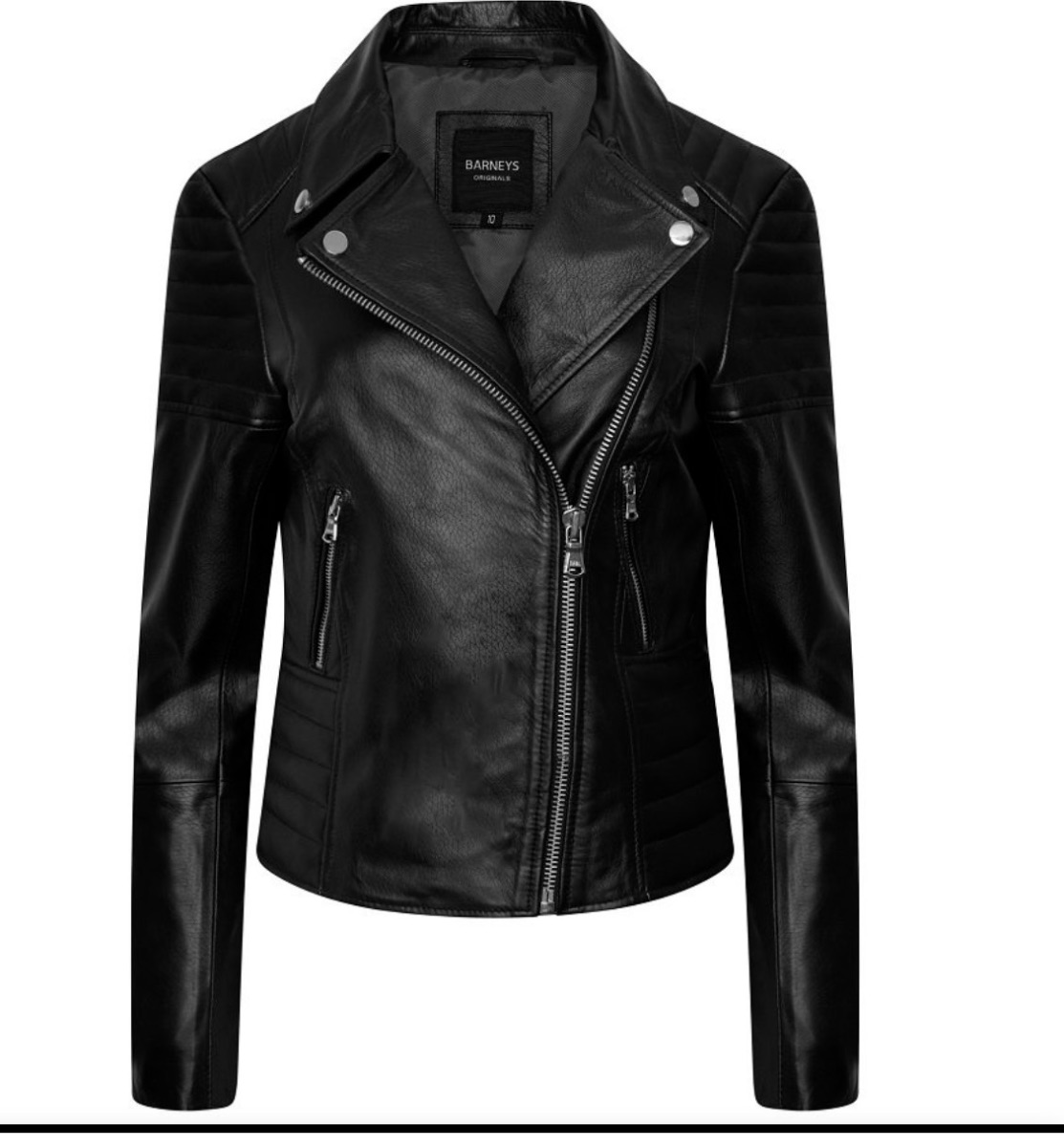 Barneys Barney’s leather jacket photo 3