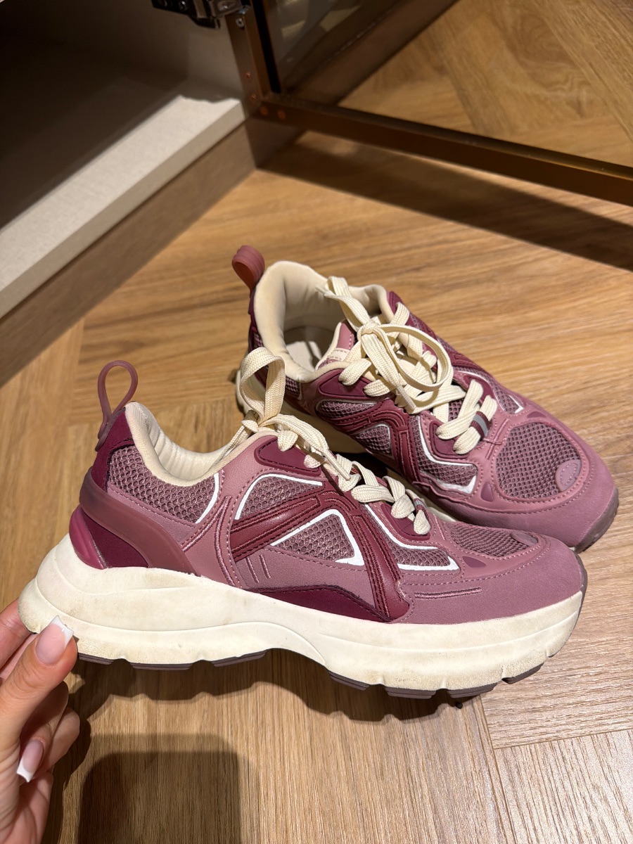 Zara purple trainers size 3 | 36