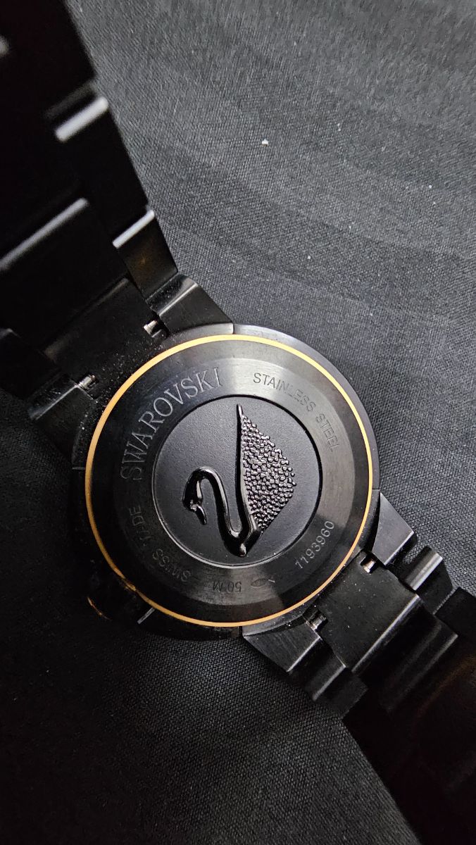 Swarovski 1193960 Piazza Grande Rose Gold Two Tone Men's Quartz Watch photo 2