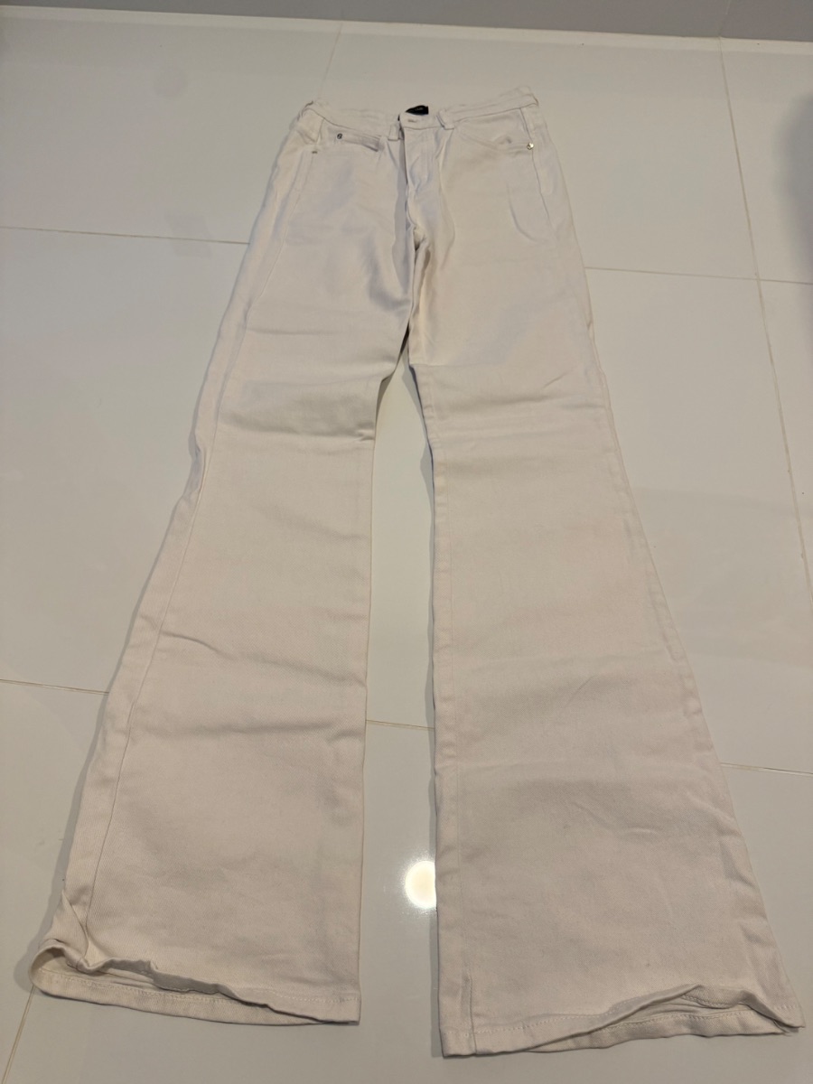 Massimo Dutti white jeans
