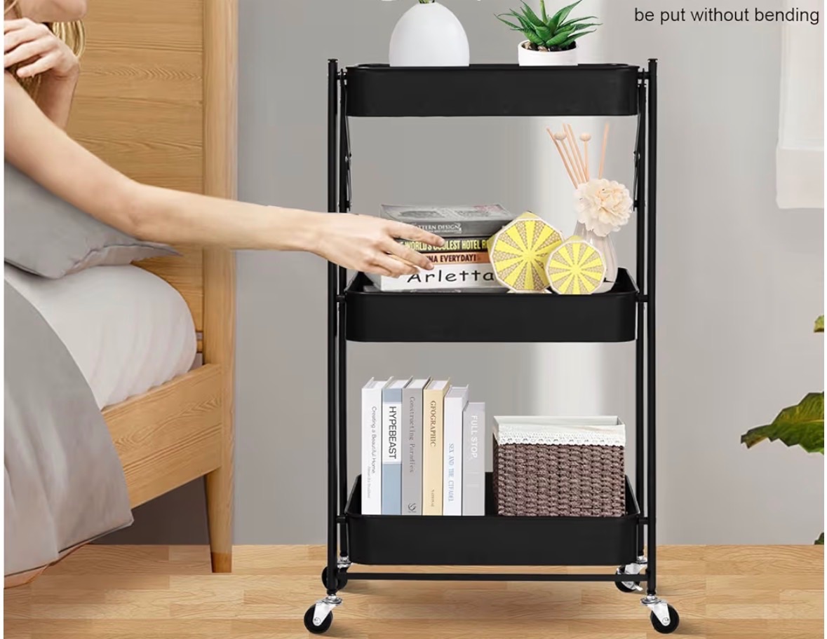 3 Trolley storage Organizer foldable photo 2