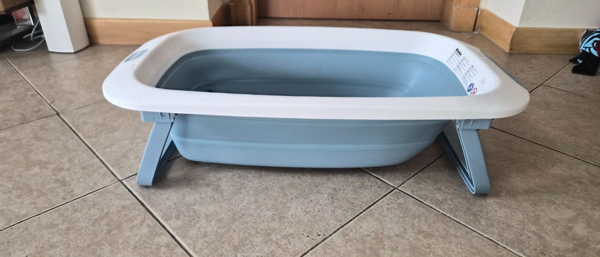 Beaba Béaba Baby Bath – Blue/Grey – Excellent Conditio photo 2