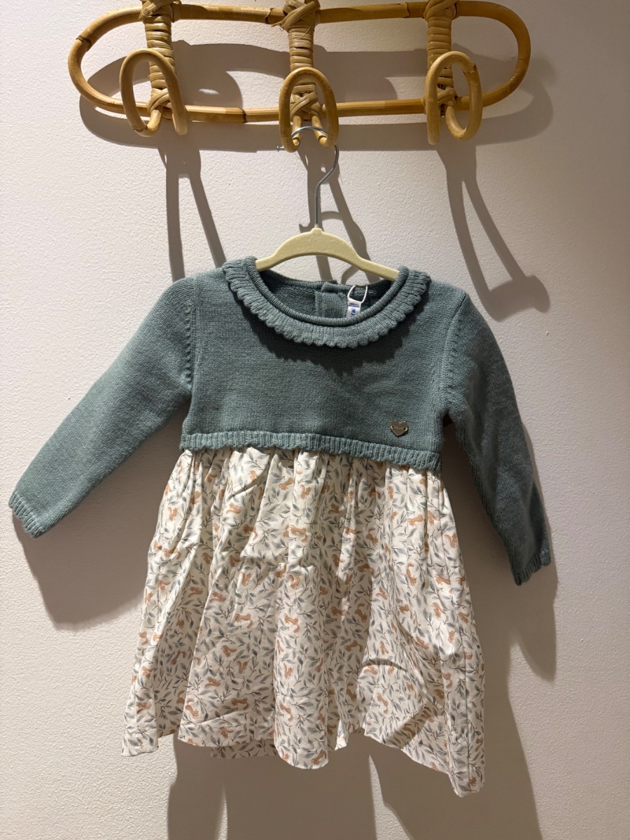 Mayoral Dress girl long sleeve 12M