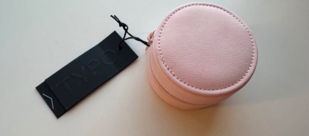Typo Pink travel jewellary box