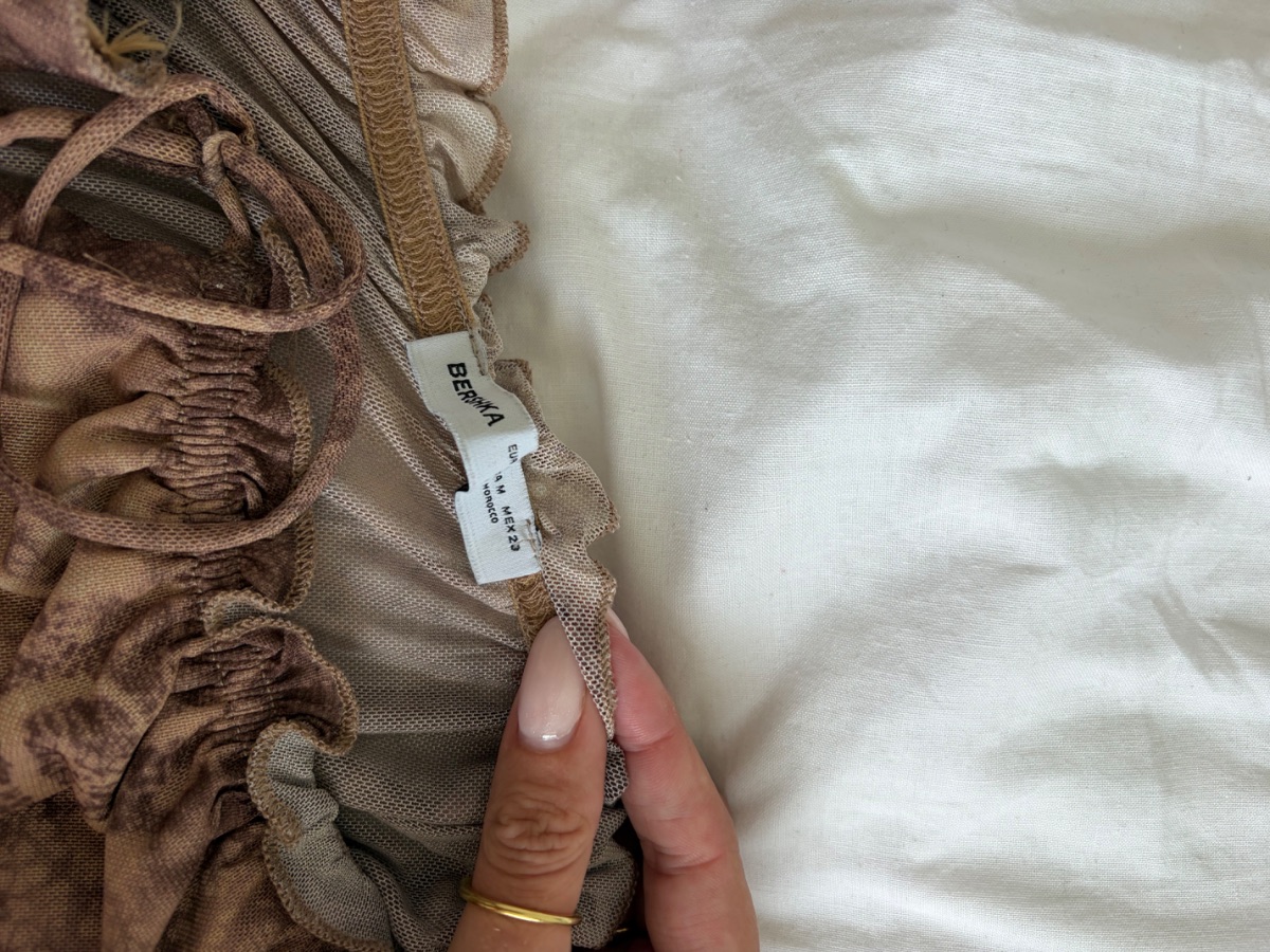 Bershka rara mini dress photo 2