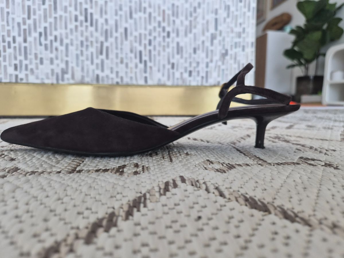 Zara Brown Kitten Heels photo 3
