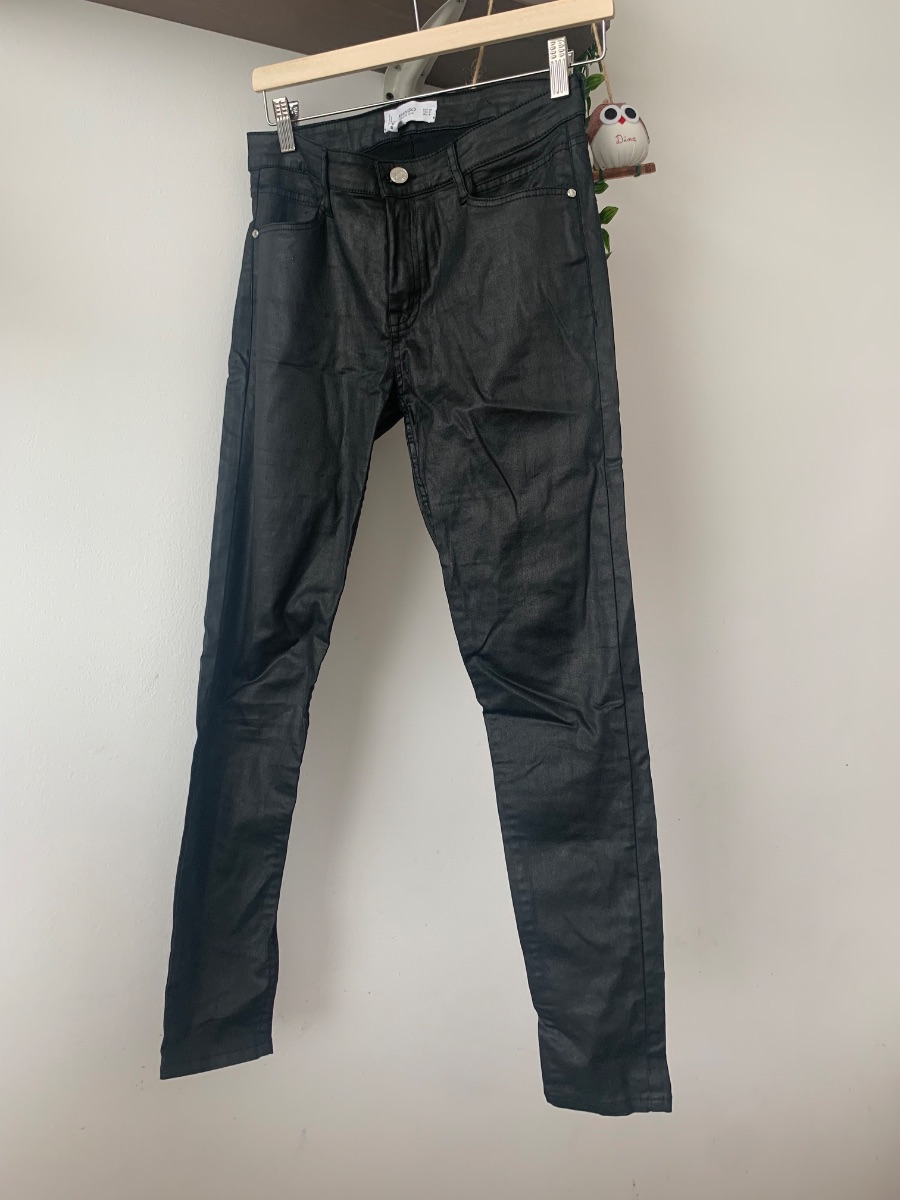 Mango Glossy Pants
