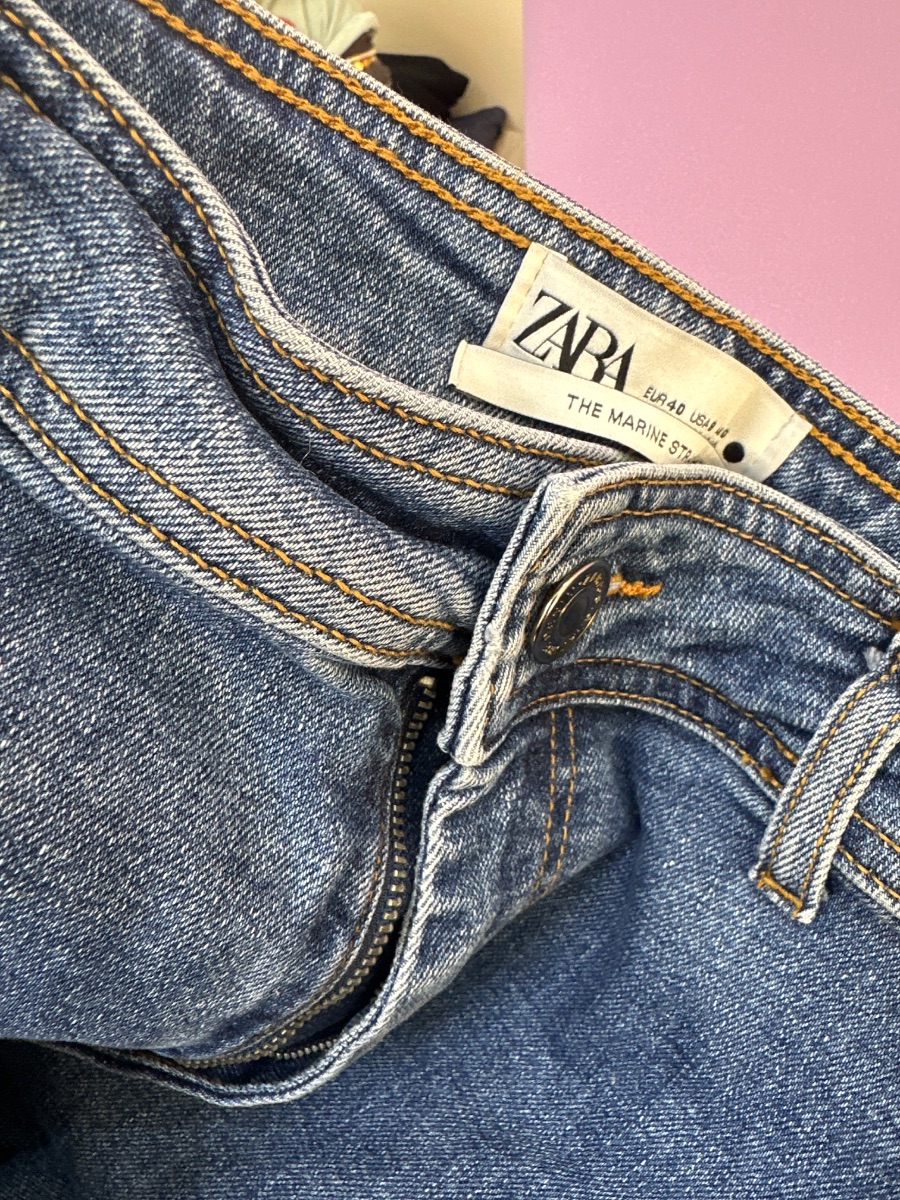 Zara blue jeans photo 2