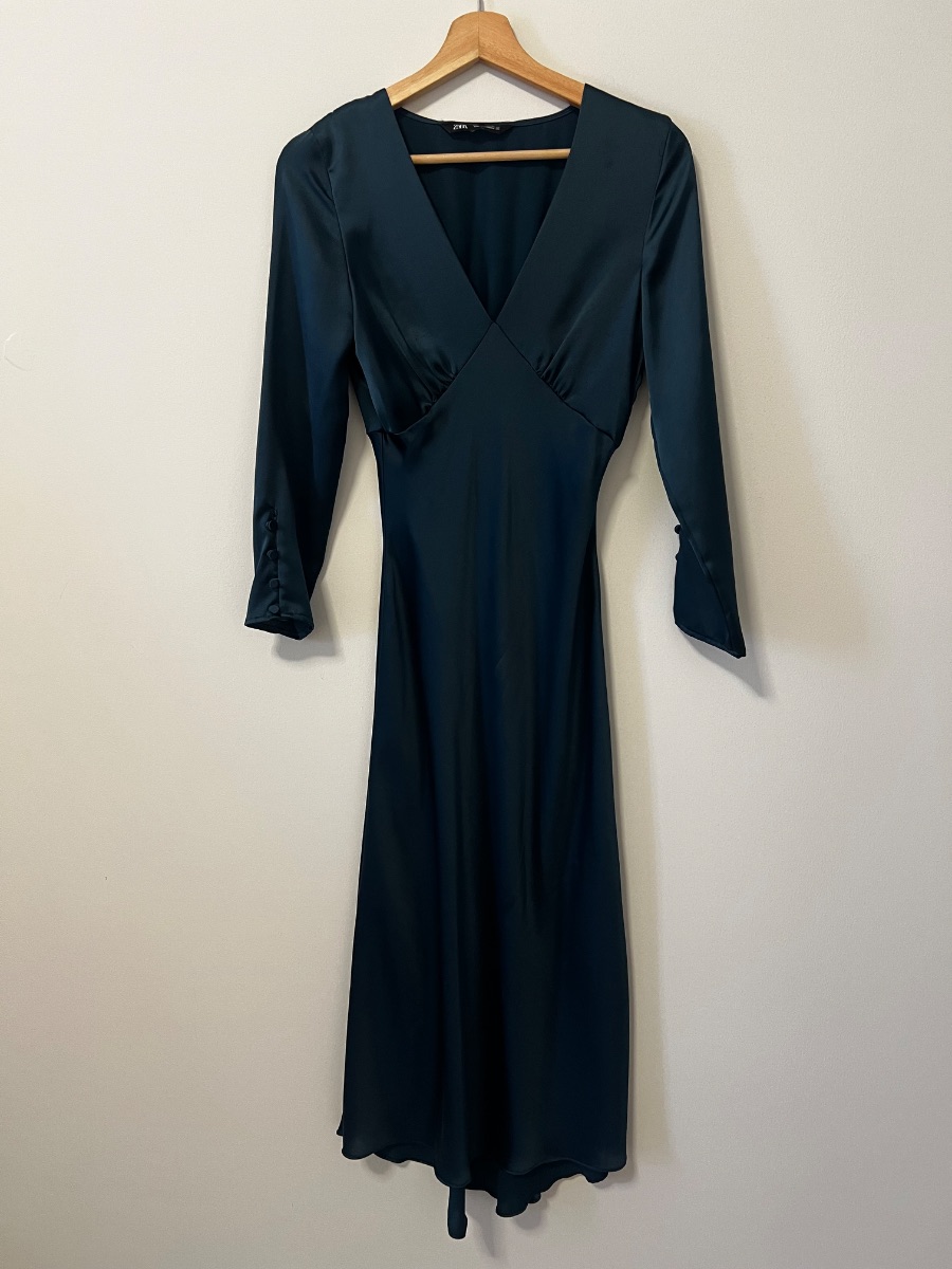 Zara Dark green dress