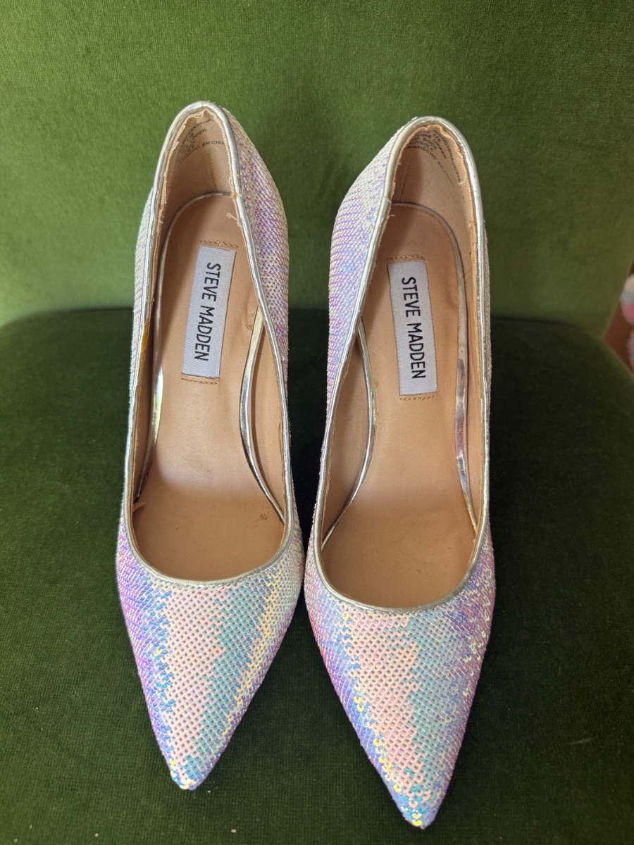 Steve Madden Sequined DAISIE heels photo 2