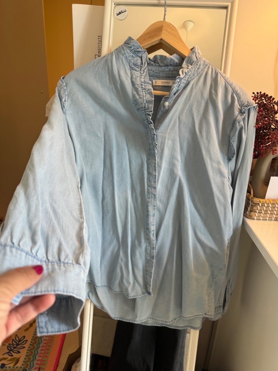 Mango Denim Shirt photo 3