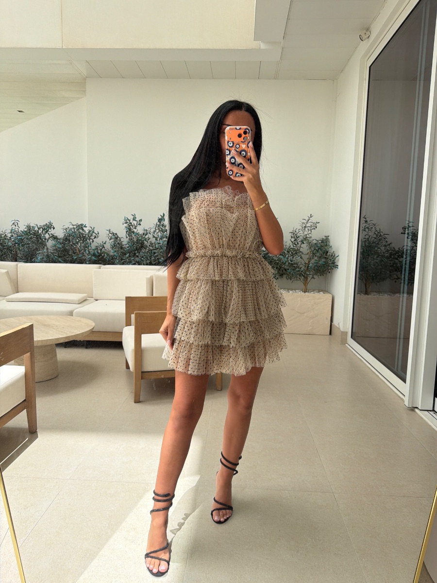 House of maguie polka dot dress