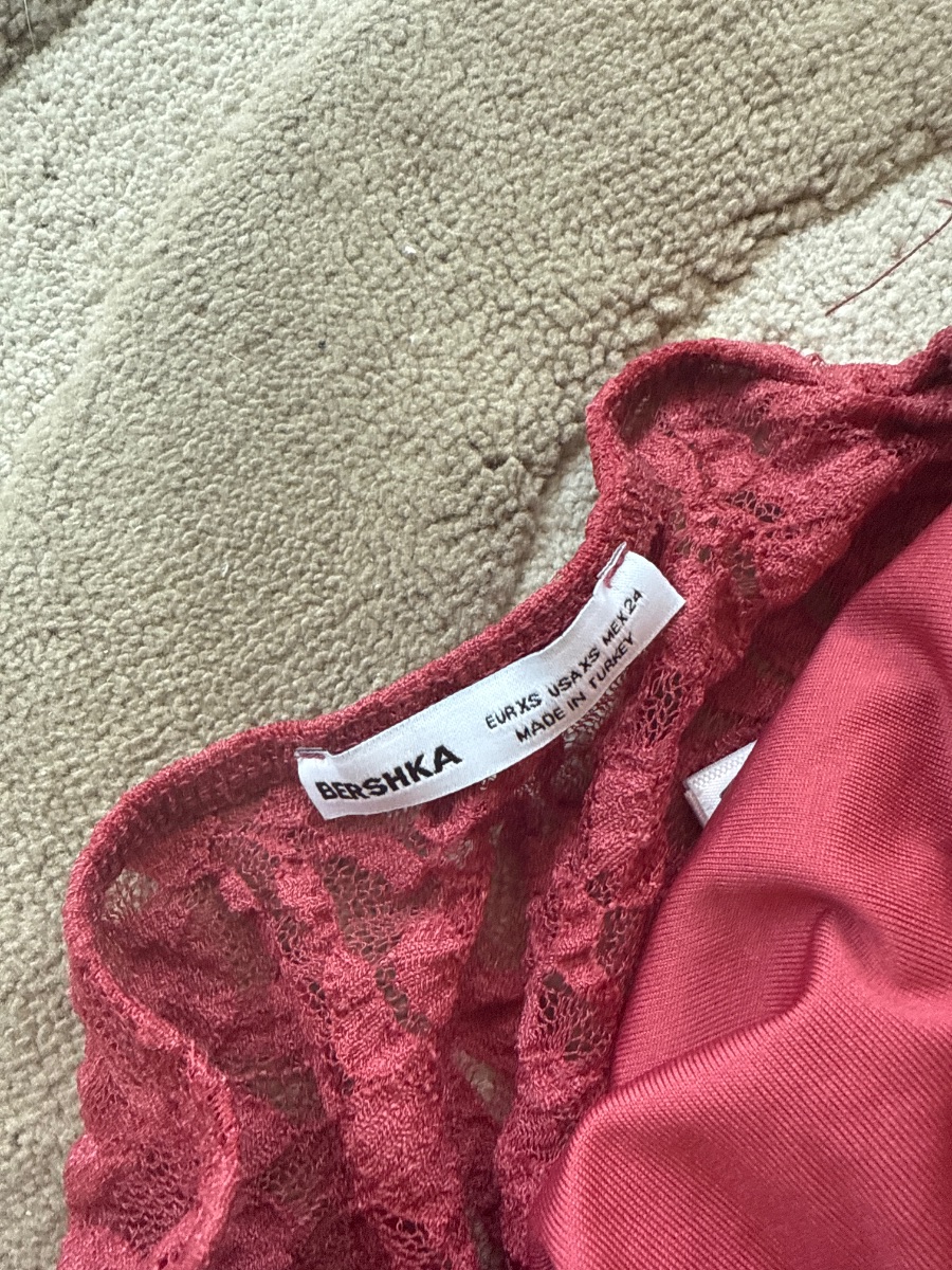 Bershka Strapless top photo 2
