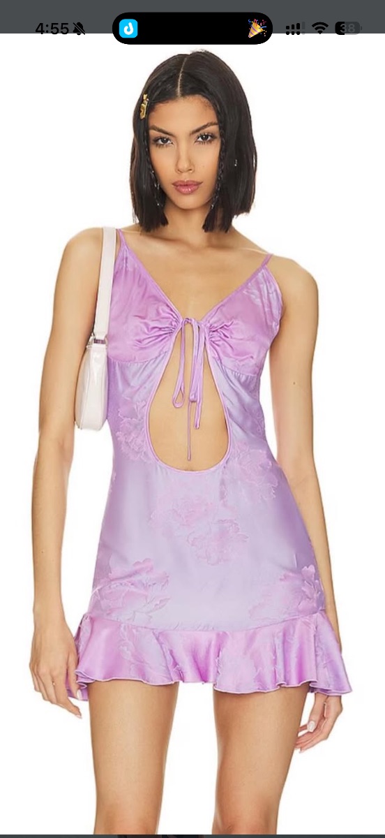Kim Shui- Silk Cut Out Dress