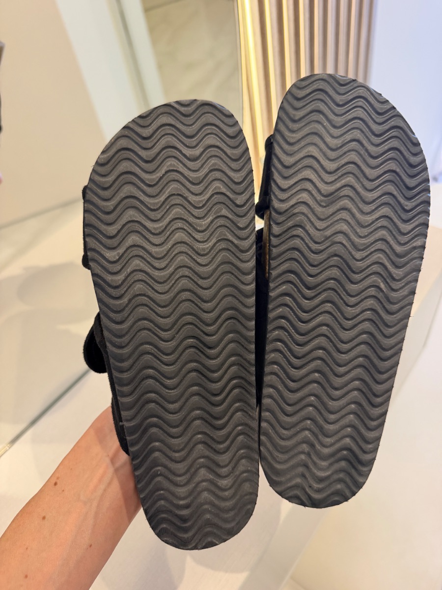 Black H&M sandals photo 3