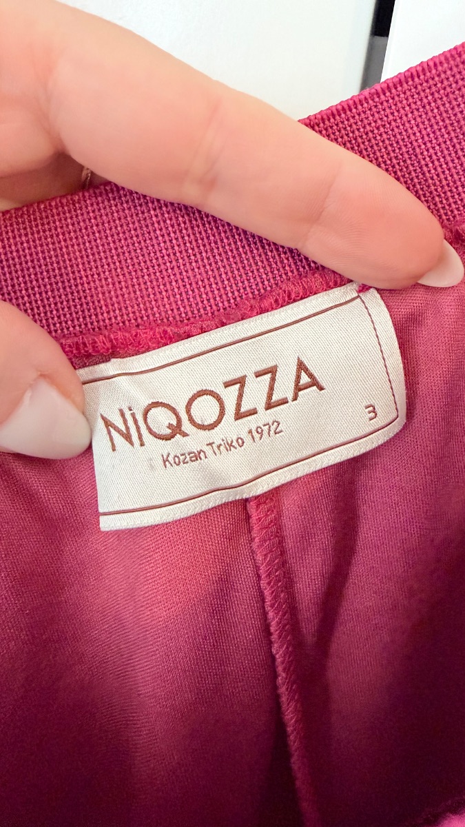 Niqozza (Kozan) Magenta Chiffon Maxi Skirt – Size 3 (L) photo 2