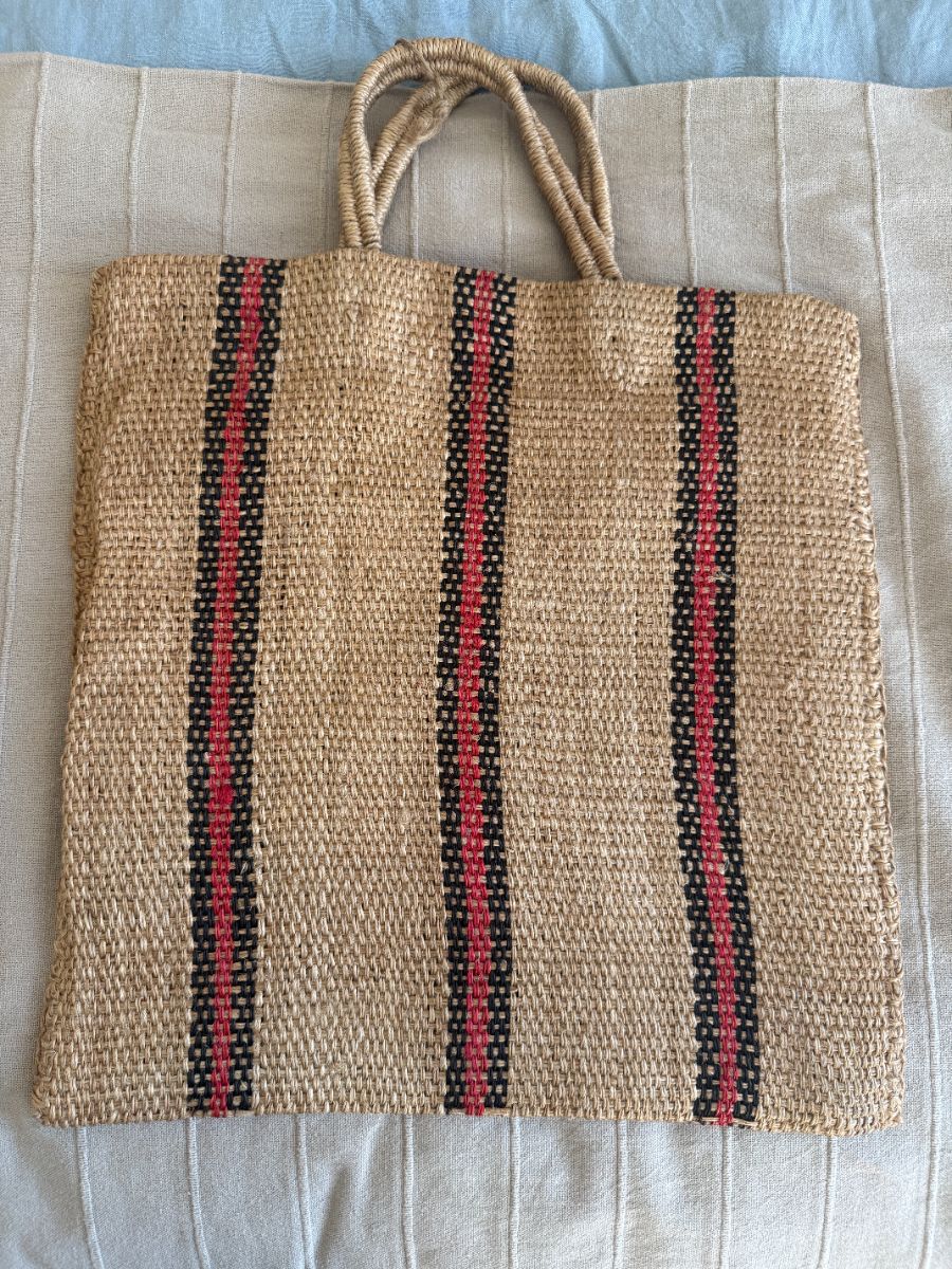 Woven Jute Shopping Bag