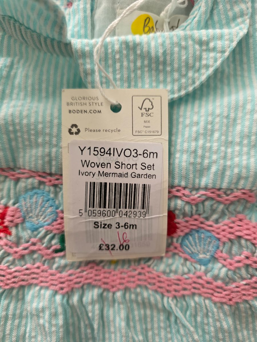 Baby Boden Stripe Top photo 2